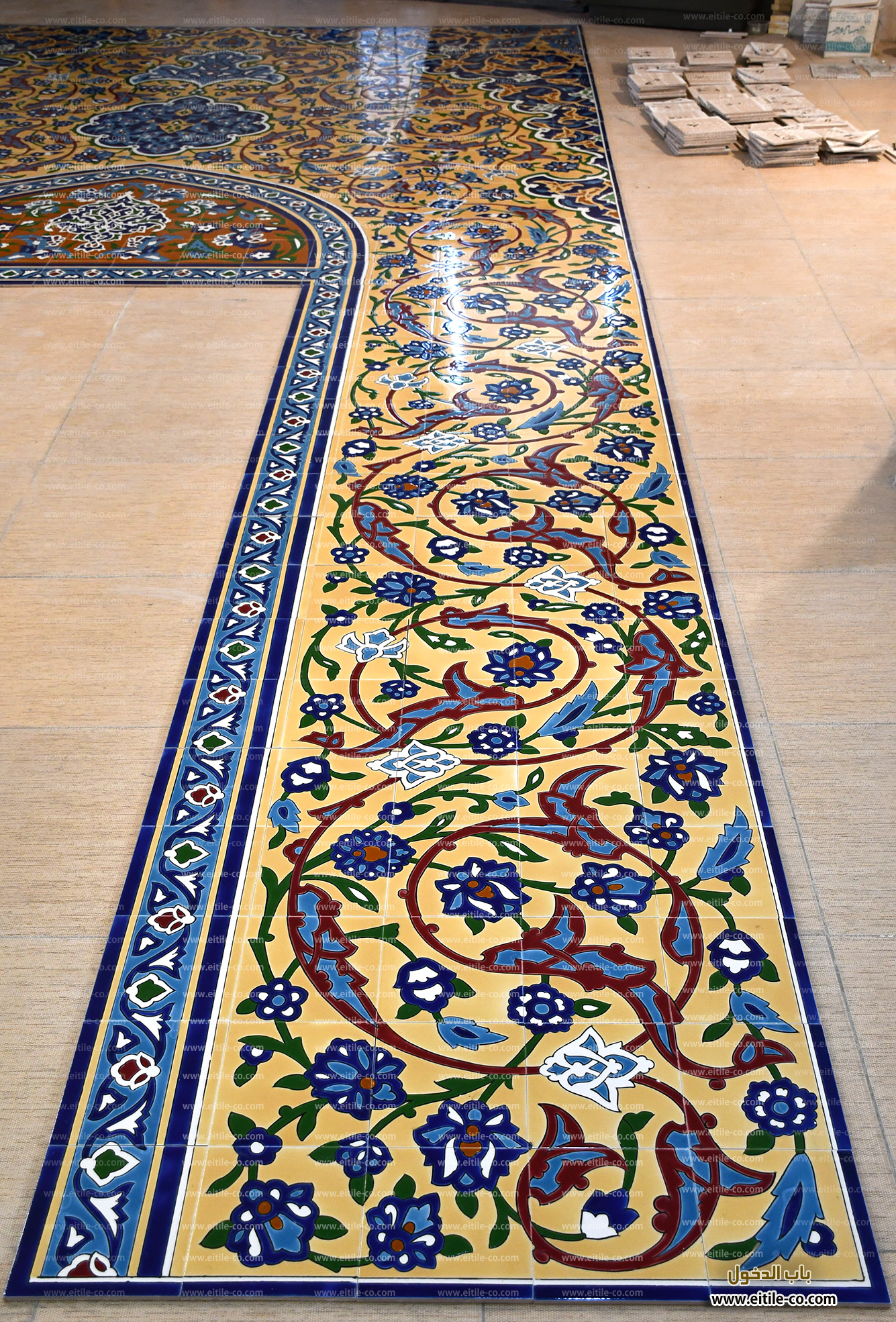 Supplier of handmade tiles for entrance door, www.eitile-co.com