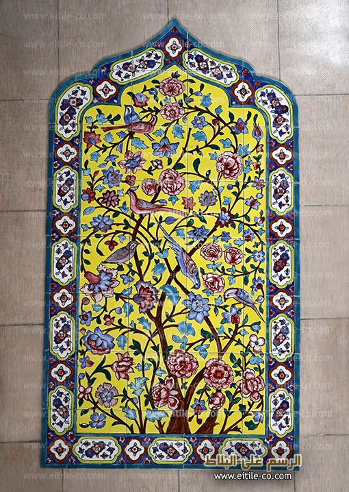 Traditional handmade tiles from Iran, www.eitile-co.com