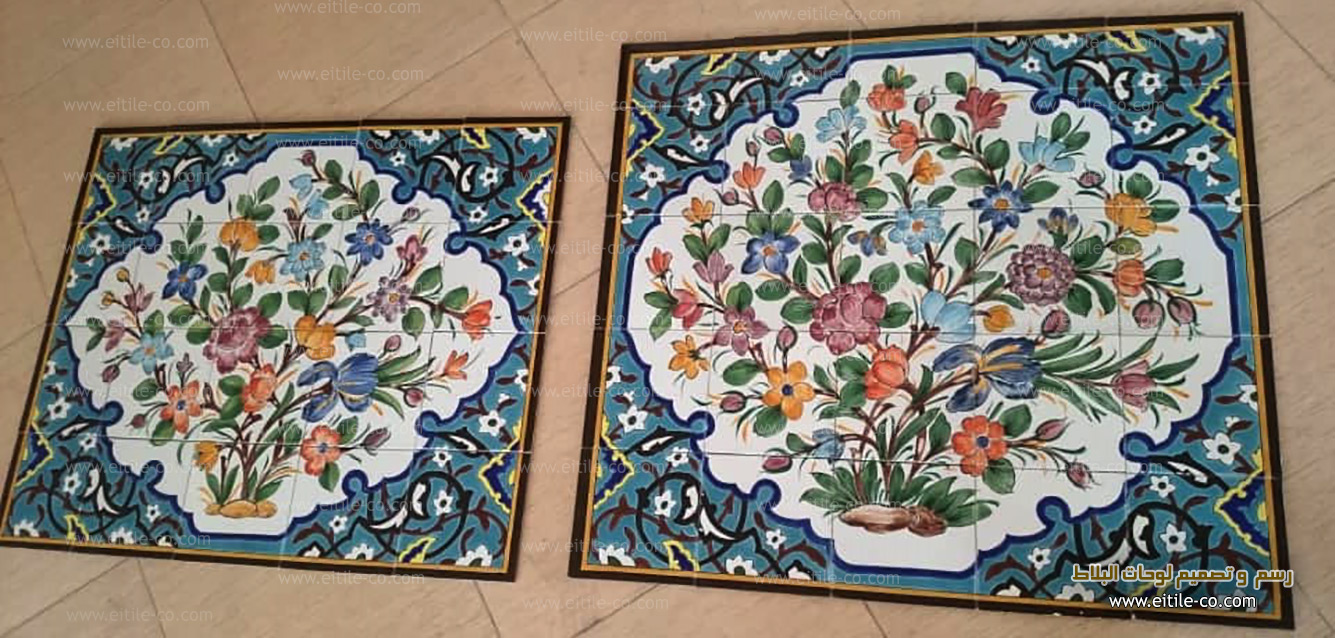 Iran, Esfahan handmade tiles, www.eitile-co.com