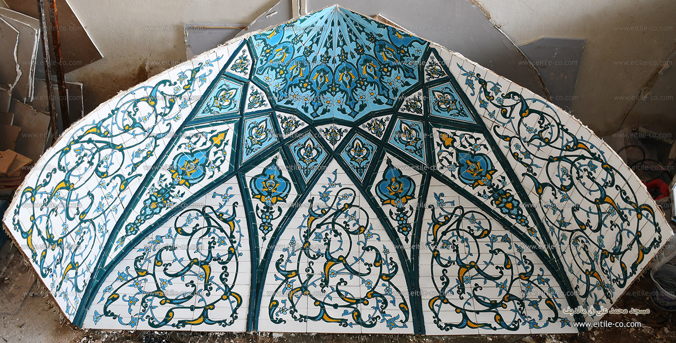 Online shop for mosque Mihrab tiles, www.eitile-co.com