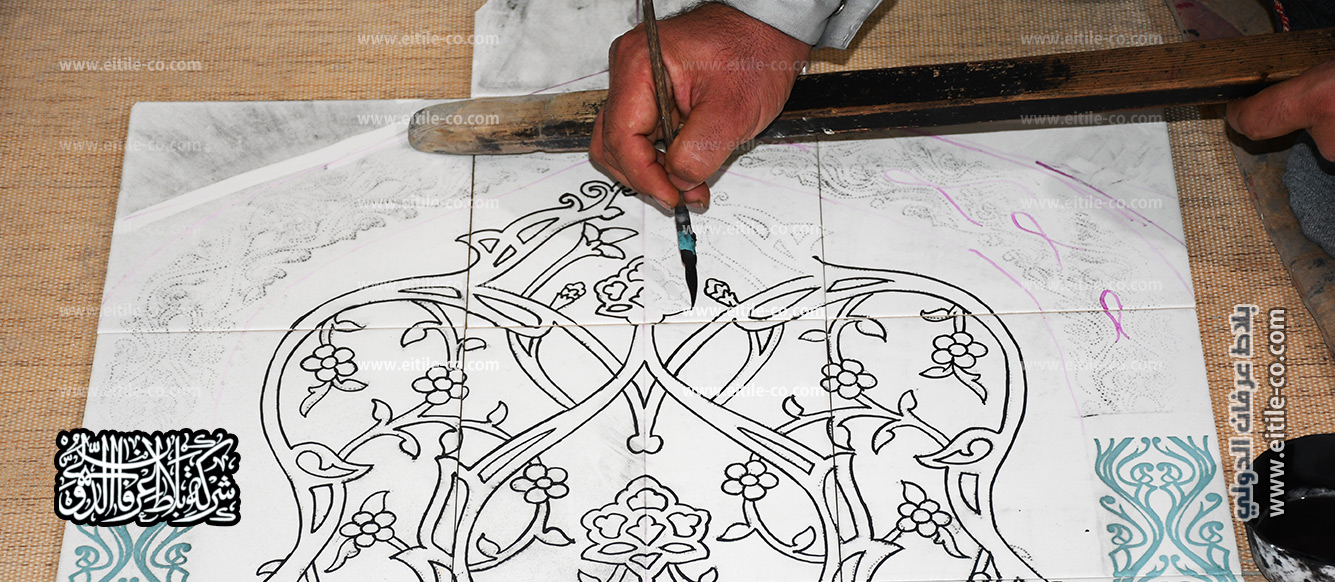 Handmade tile supplier for Islamic decoration, www.eitile-co.com