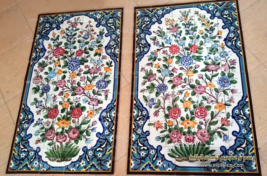 Iran, Esfahan handmade tiles, www.eitile-co.com