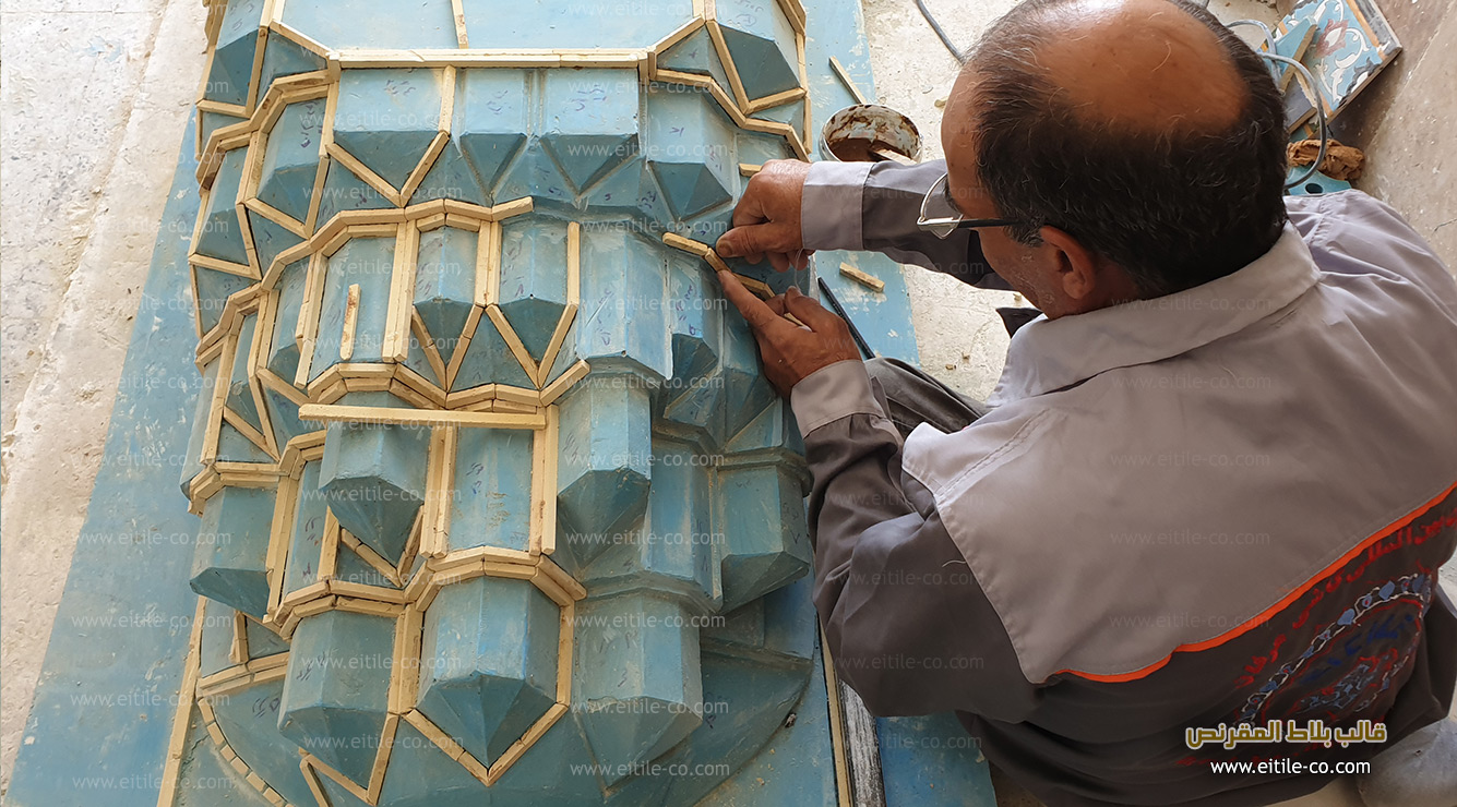 3D Muqarnas tile panel for interior decoration, www.eitile-co.com
