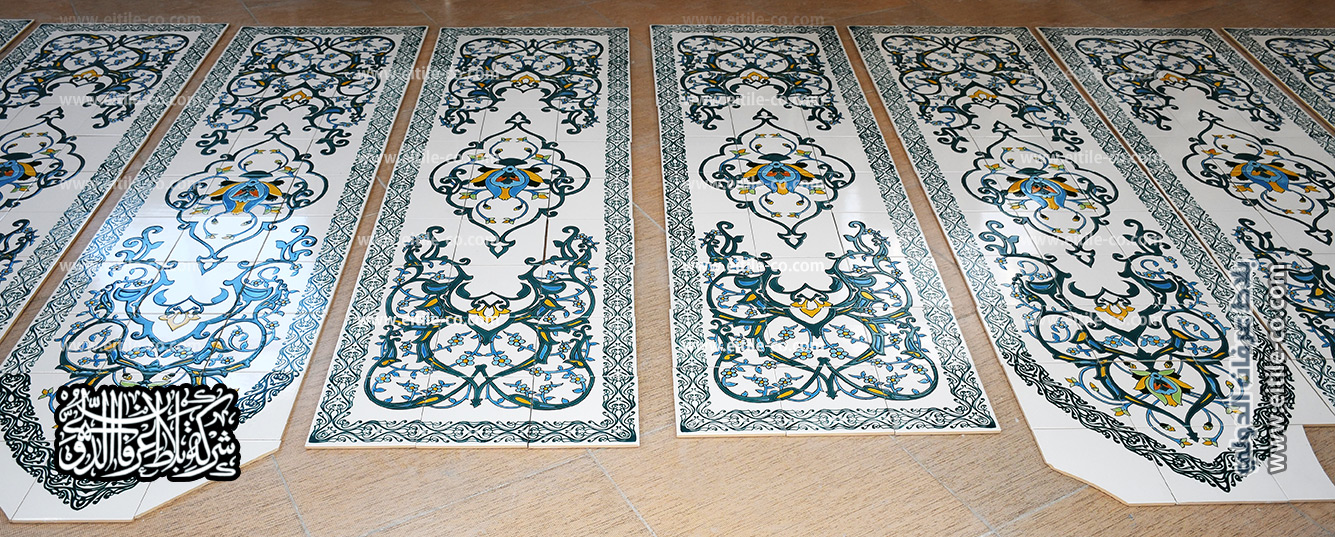 Handmade tile supplier for Islamic decoration, www.eitile-co.com