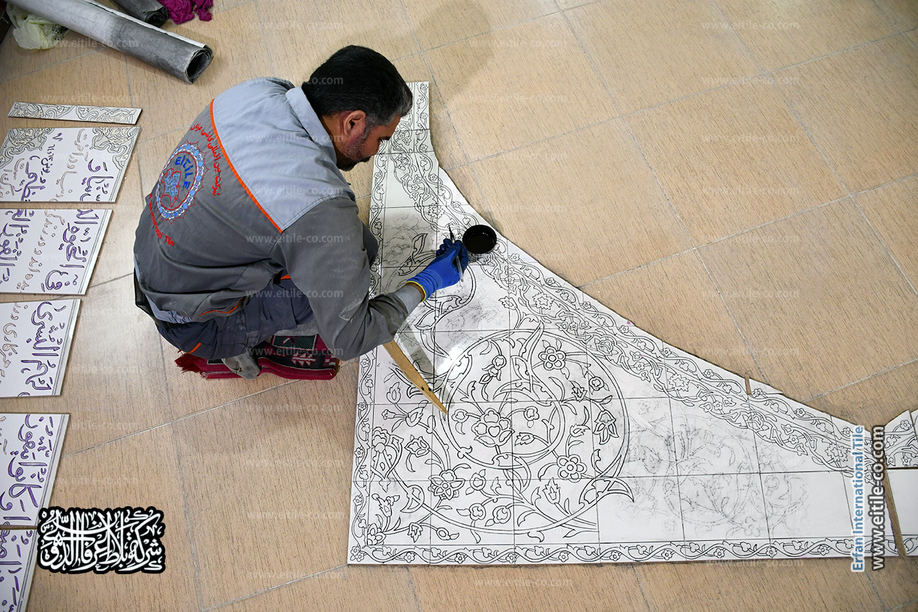 Mosque mihrab tile supplier, www.eitile-co.com