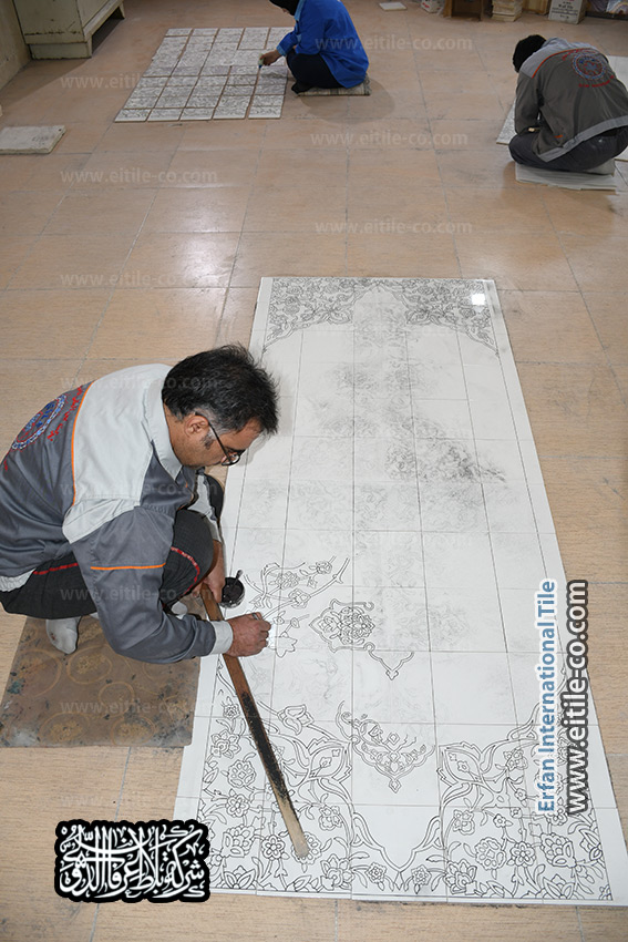 Mosque mihrab tile supplier, www.eitile-co.com