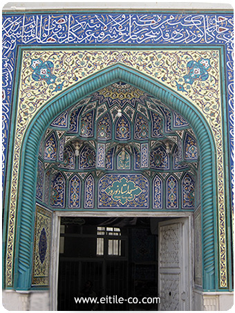 Handmade tiles for mosque decoration, www.eitile-co.com