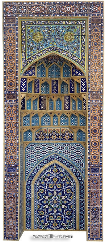 Artistic Muqarnas tile panel supplier, www.eitile-co.com