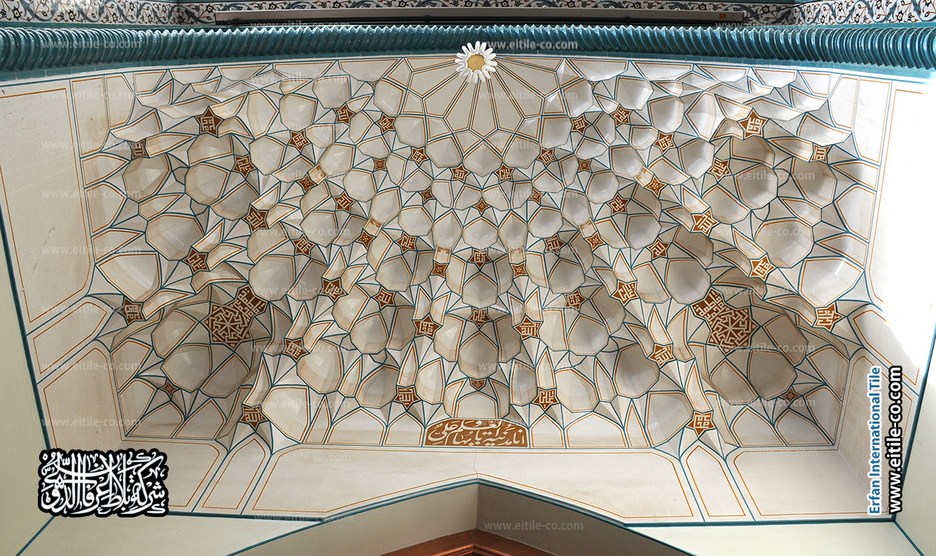 مقرنصات جبسية يدوية مستوحاة من التراث المعماري الإسلامي من EITile | www.eitile-co.com