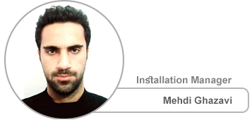 Mehdi Ghazavi, Erfan International Tile Company installation manager