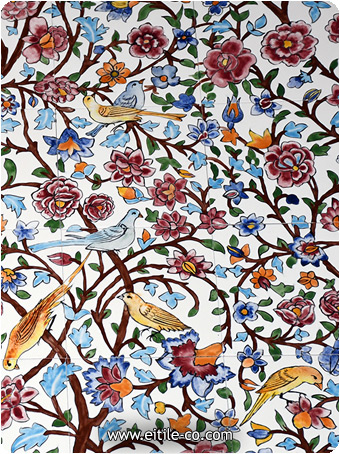 Handmade wall artistic tile panel supplier, www.eitile-co.com