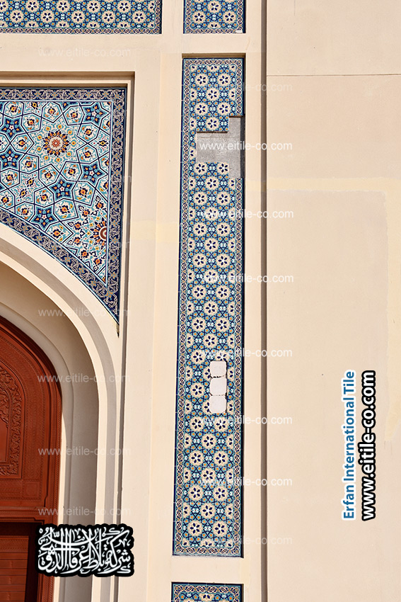 ایتایل تعيد الجمال للبلاط المتضرر في جامع السلطان قابوس، www.eitile-co.com